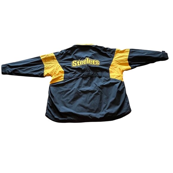 10 signatures 70s  NFL Steelers  4XL Team Jacket Black/Gold Football Fan Collect - Picture 2 of 14